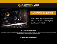 Tablet Screenshot of channelfusemedia.com